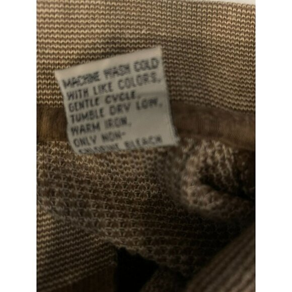 NaturaLife Men's 3-Button Long Sleeve Waffle Knit Collared Shirt Sz XL Outdoors - Picture 10 of 10